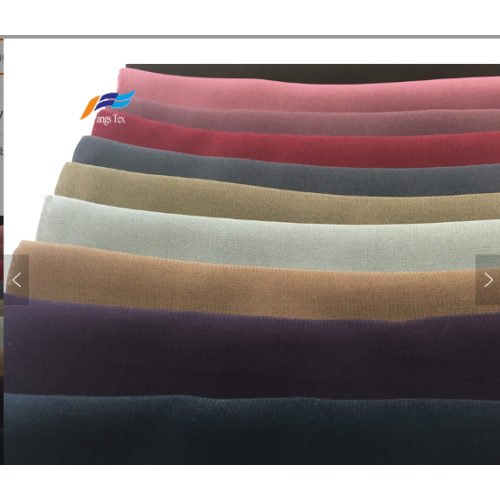 Hot Sale 50D Dyed Yarn Wool Chiffon Fabric